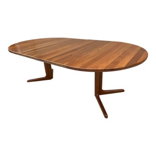1960s Mid Century Danish Modern Skovby Mobelfabrik A/S Dining Table For Sale