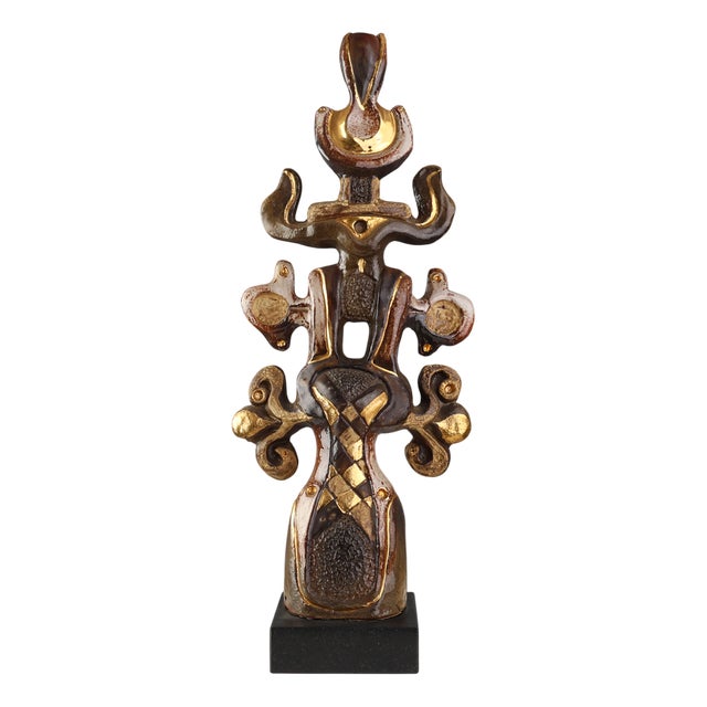 Totem by Elisabeth Vandeweghe for Perignem, Belgium, 1970s For Sale