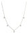 1.25 Carat Brilliant Round Diamond Chain Necklace For Sale