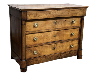 19th Century Empire Cherry Wood Chest of Drawers
