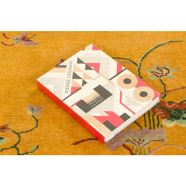 Contemporary Chinese Deco Style Gold & Coral Wool Runner by Rug & Kilim, India For Sale - Image 9 of 9