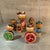 For your consideration, group of vintage Japanese Kokeshi dolls, specifically the highly collectible bobblehead varieties...