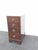 Kindel Tall and Narrow Mahogany Nightstands End Bedside Tables a Pair 6443 For Sale - Image 9 of 17
