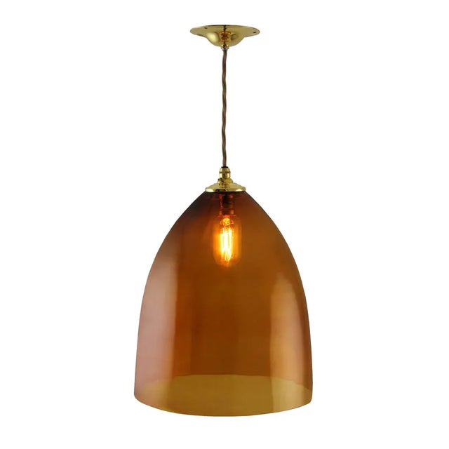 English Havana Pendant Large Whisky For Sale - Image 3 of 3