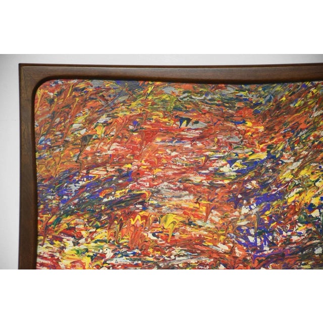 Abstract Vivid Reverie by Chae Flux Abstract Painting For Sale - Image 3 of 9