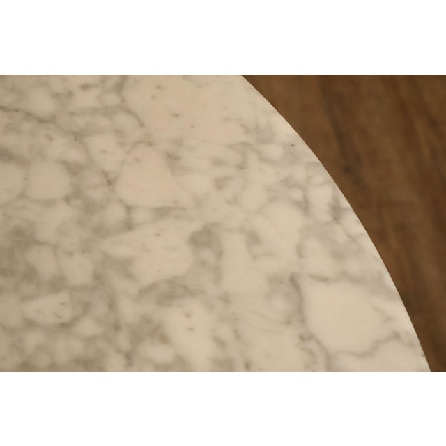 Knoll Saarinen Oval Marble Dining Table For Sale In Philadelphia - Image 6 of 18