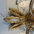 Vintage Mid-Century Italian Giltwood & Mirror Wheat Sheaf Two-Light Wall Sconces - a Pair For Sale - Image 11 of 12