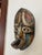 This beautiful hand carved mask is the perfect accent piece for an adventure room or trophy den. Made of heart pine and...