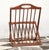 Mid-Century Modern 1960s Arthur Umanoff Solid Walnut Magazine Rack For Sale - Image 3 of 6