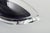 Vintage Swedish Boat Shaped Bowl in Clear and Black Art Glass from Kosta Boda, 1970s For Sale - Image 3 of 5