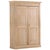 Antique White Belgian Painted Softwood Armoire, C. 1880 For Sale - Image 8 of 9