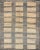 Mid 20th Century Vintage Turkish Tulu Rug With Sand Rectangles With Gray Outlines For Sale - Image 13 of 13
