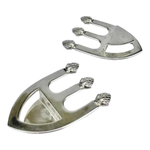Vintage C.1960's-70's English Sheffield Silver Plate Spoon Rests - Pair