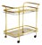 Hollywood Regency Martini Serving Bar Cart, 1950s For Sale