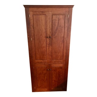 Thomas Moser Cherry Shaker Armoire For Sale