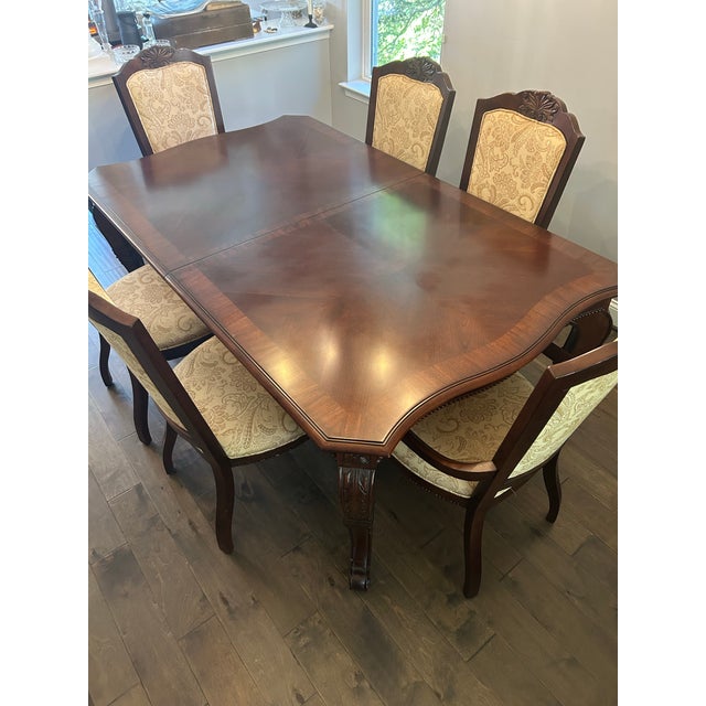 Bassett Dining Table Set of 10 For Sale In Baltimore - Image 6 of 12