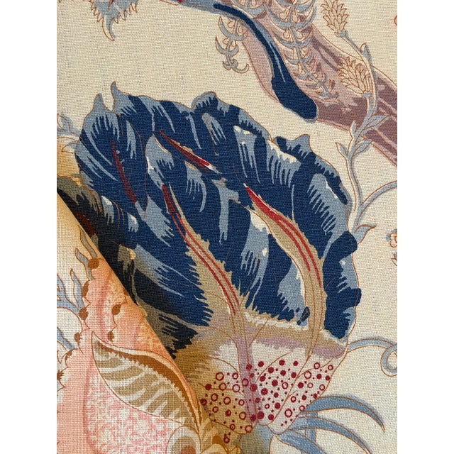 Indian Schumacher 175780 Indian Arbre Tea Fabric 5 1/2 Yards For Sale - Image 3 of 8