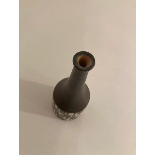 Modernist Vintage Ceramic Vase, Italy 1960's. For Sale - Image 10 of 11