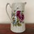 1990s Victorian Style Rose Patterned English Pitcher / Vase For Sale - Image 4 of 8