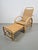 Vintage Extendable Garden Deck Chair in Rattan, 1960 For Sale - Image 15 of 18