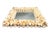 Signed Vintage Diamond-Shaped Seashell Shell Encrusted Wall Mirror – Coastal / Organic Modern For Sale - Image 12 of 13