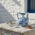 2020s Handmade Ceramic Ewer Pitcher (20cm) Classic Blue and White Floral For Sale - Image 5 of 11