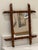 French Antique Petite French Faux Bamboo Mirror For Sale - Image 3 of 18