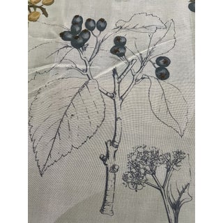 1998 “Krystonia” Fabric From Beacon Hill Hand Printed in Italy - 6 Yards For Sale