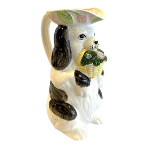 C1993 Haldon Group Ceramic Dog Pitcher