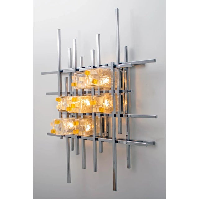 Poliarte Mid-Century Sconce by Albano Poli for Poliarte, 1970s For Sale - Image 4 of 11