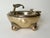 Hollywood Regency Art Deco Austrian Brass Ashtray with Integrated Cigarette Cutter, 1920s For Sale - Image 3 of 13