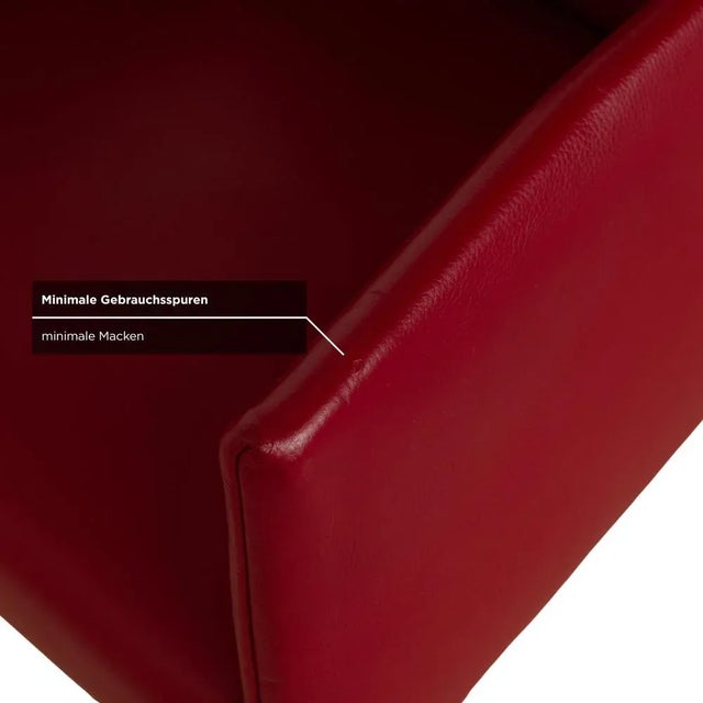 ARC-E Chairs in Red Leather by Bert Plantagie, Set of 4 For Sale - Image 9 of 17