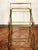 Mid-Century Modern Hollywood Regency Brass and Glass Bar Cart, 1960s For Sale - Image 3 of 10