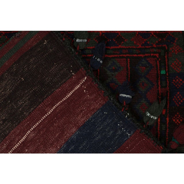 Textile Rug & Kilim’s Baluch Tribal Rug With Colorful Geometric Patterns For Sale - Image 7 of 7
