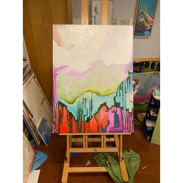 Finding a title for this piece was a challenge because the composition is something entirely abstract plucked from the...