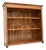 Antique Walnut Open Bookcase, 1920 For Sale