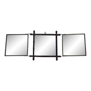 Asian Style Trifold Mirror
