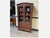 Brown Antique Art Nouveau Display Cabinet, 1915 For Sale - Image 8 of 10