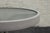 Woodard 'Ramsgate' Glass Top Aluminum Outdoor Round Patio Side Table For Sale - Image 9 of 18