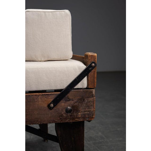 Modernist Daybed, Netherlands, 1950s For Sale - Image 4 of 13