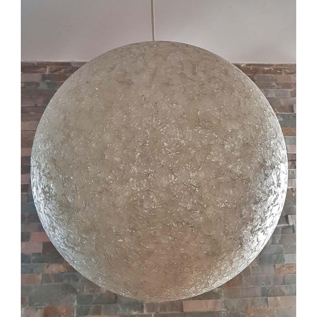 Spherical Pendant Light, 1960s For Sale - Image 6 of 18