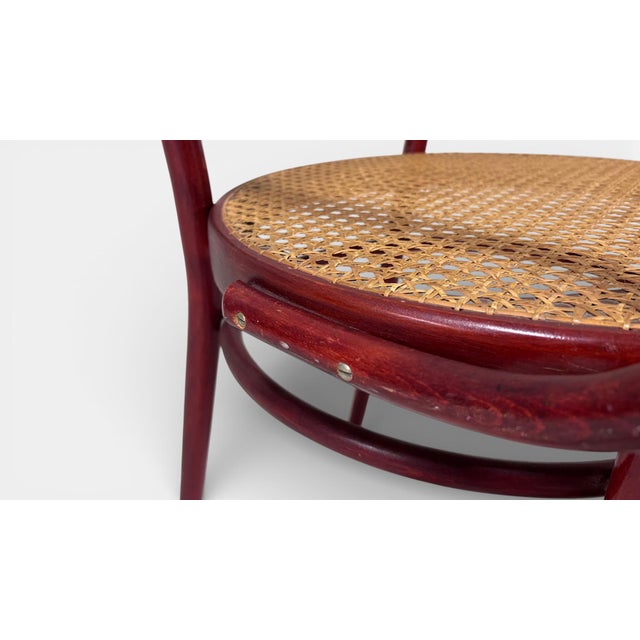 1930s 209 Chair Attributed to Gebrüder Thonet - 1 of 2 No Thonet Label Present. For Sale - Image 13 of 14