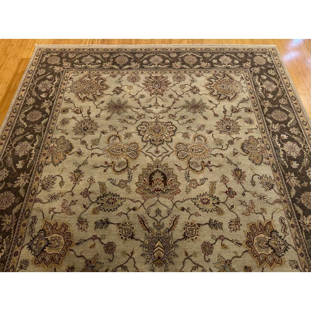 Persian Persian Tabriz-Style Oriental Rug For Sale - Image 3 of 10