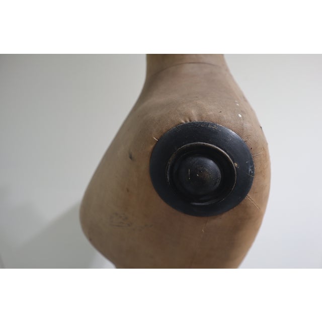 Antique French Wasp Waist Mannequin For Sale - Image 9 of 10