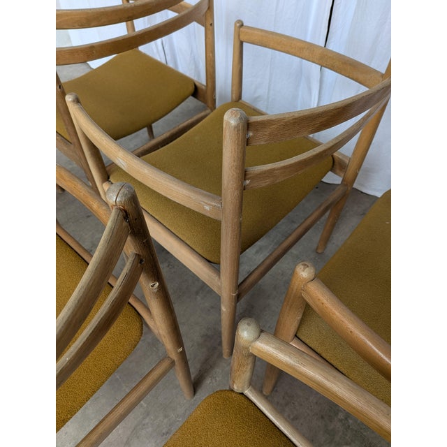 Wood Mid-Century Armchairs from Stol Kamnik, Yugoslav, 1970s, Set of 6 For Sale - Image 7 of 18