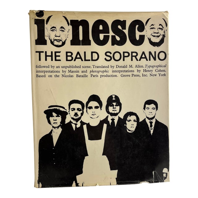 1965 Ionesco the Bald Soprano Book For Sale