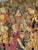 Brown Vintage French Screen Printed by Hand Tapestry Vendanges Museum Design, 1970s For Sale - Image 8 of 18