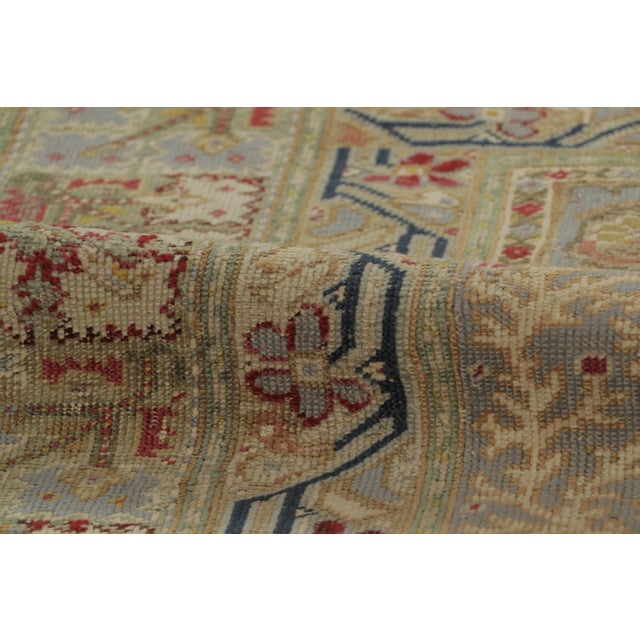 Cream Vintage Turkish Anatolian Prayer Rug With Ivory Mihrab Design - Rug & Kilim For Sale - Image 8 of 9