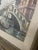 Vintage Signed Antonio DeVity Original Oil Painting of a bridge over a Venice canal. 20" x 17" Estate sale item. Well...