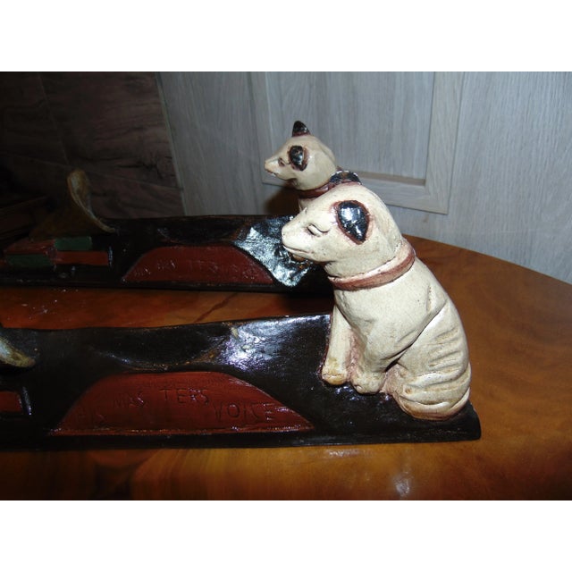 Antique Wooden Bases, Set of 2 For Sale - Image 4 of 9